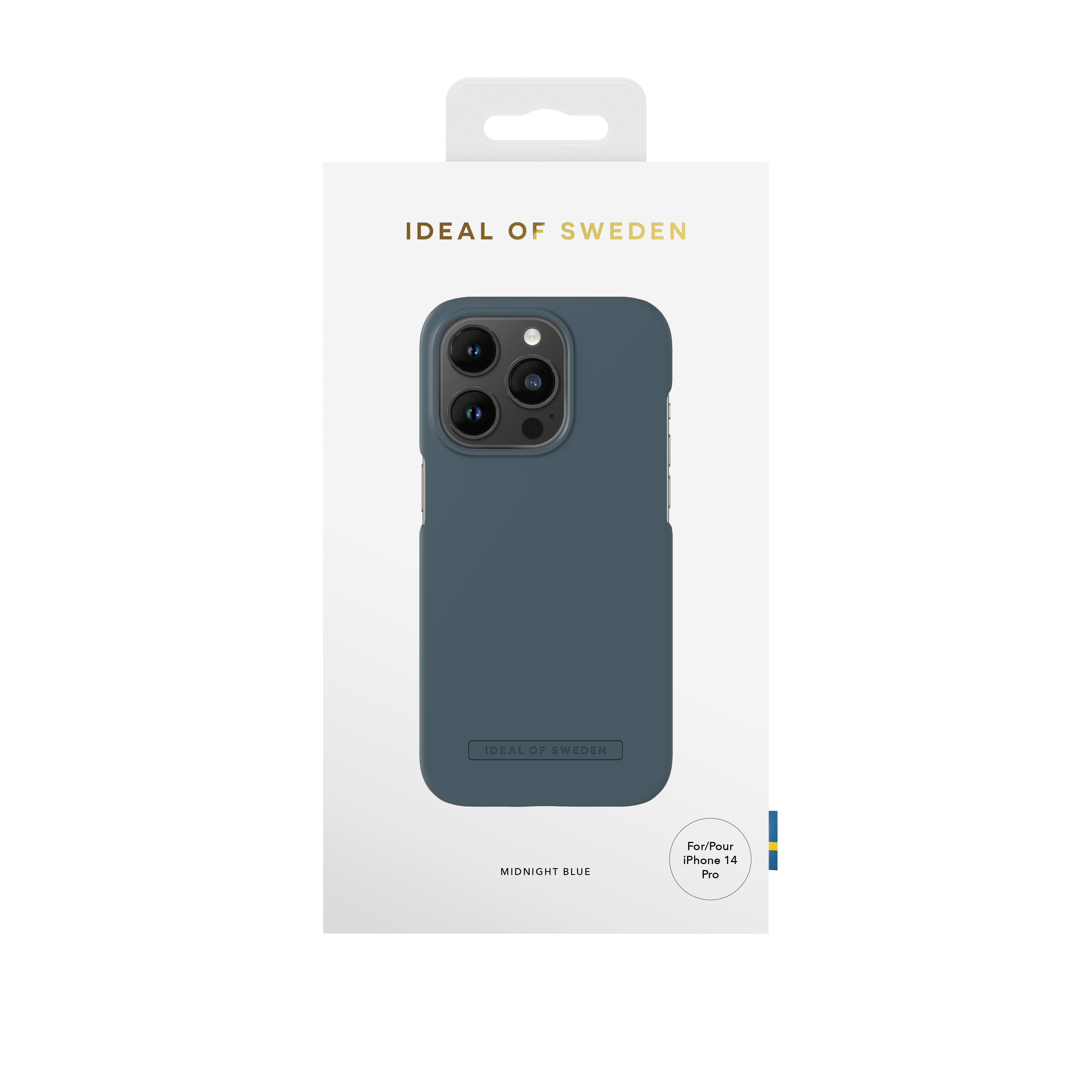 Coque Seamless iPhone 14 Pro Midnight Blue