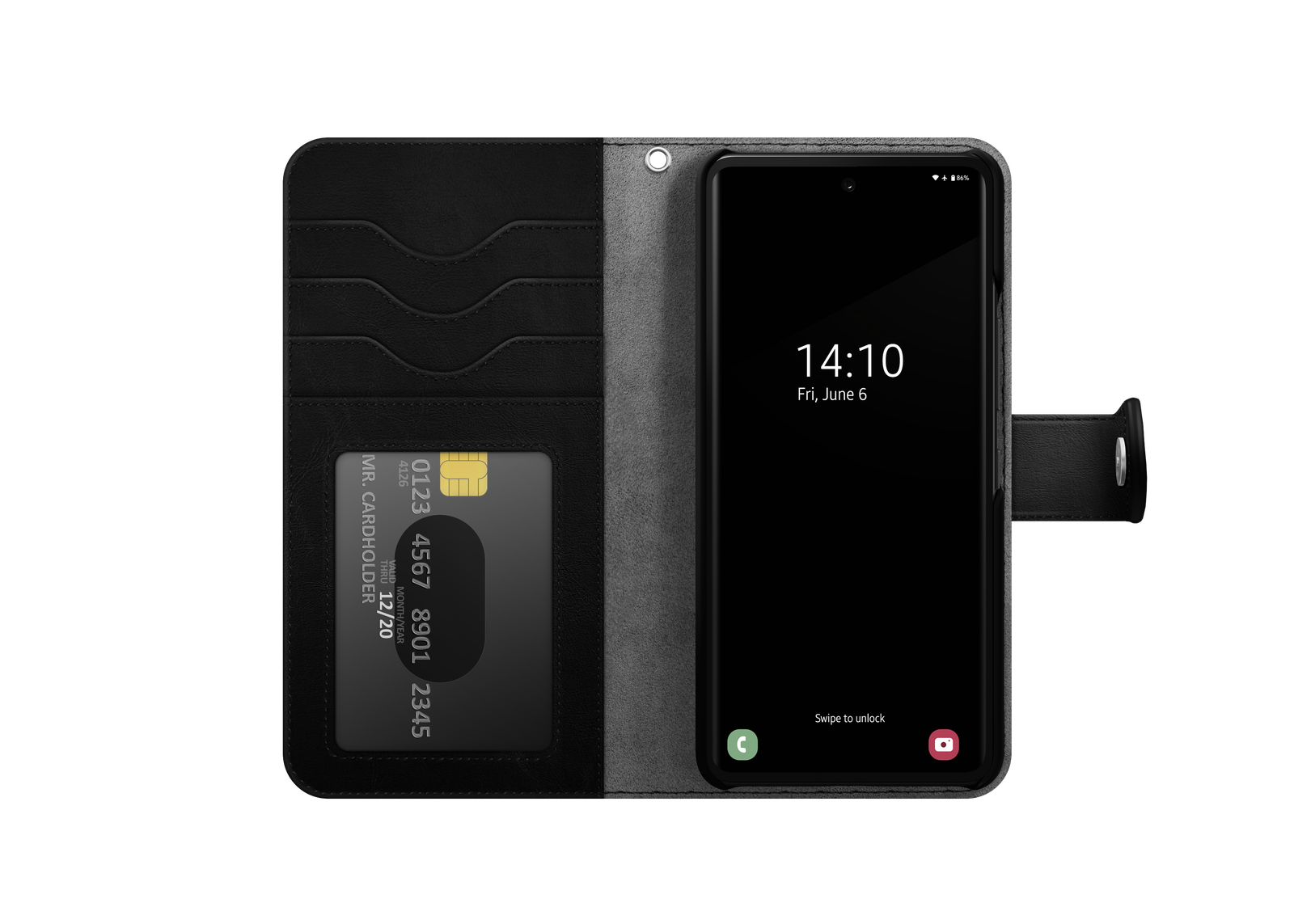 Étui portefeuille Magnet Wallet+ Samsung Galaxy A53 Black