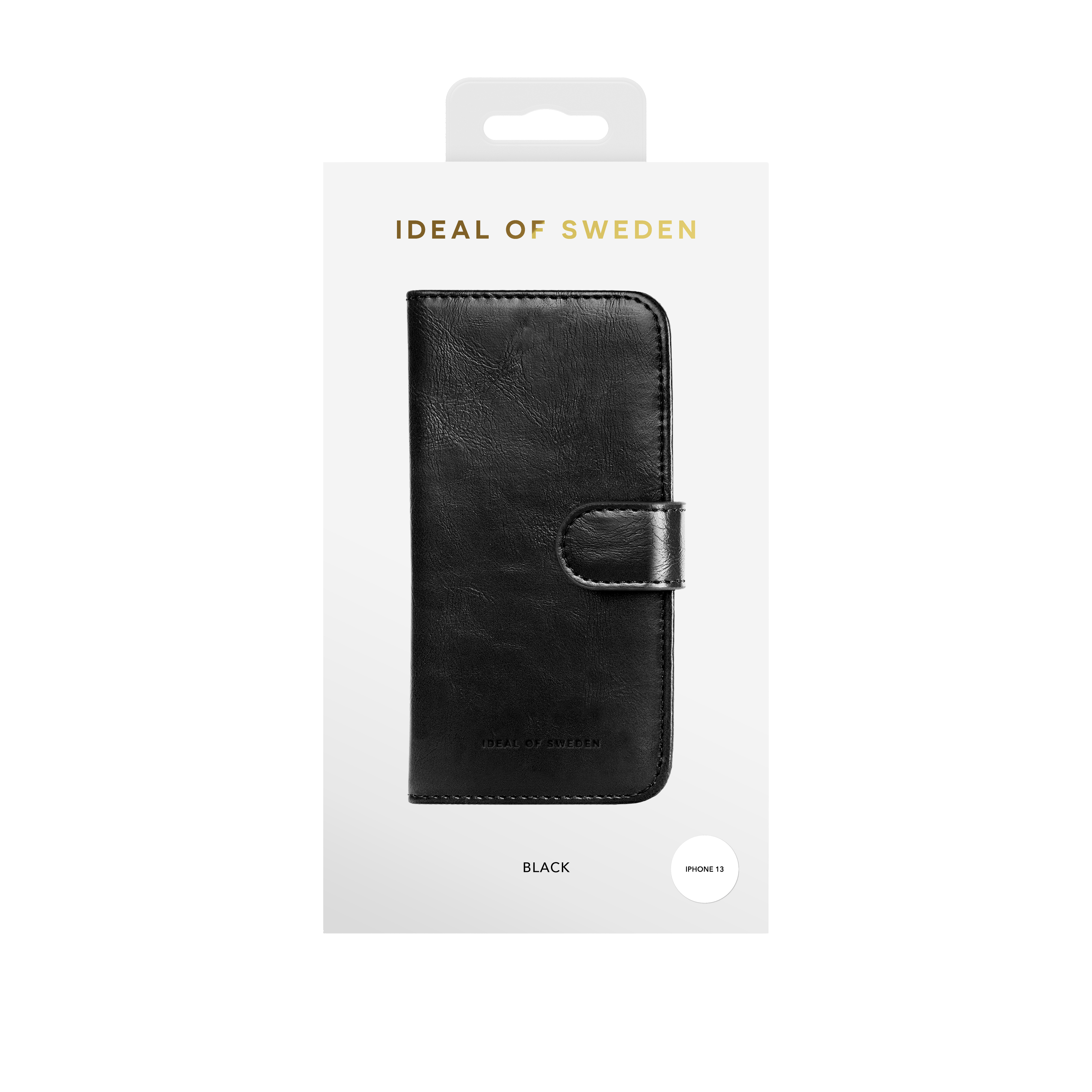 Étui portefeuille Magnet Wallet+ iPhone 13 Black