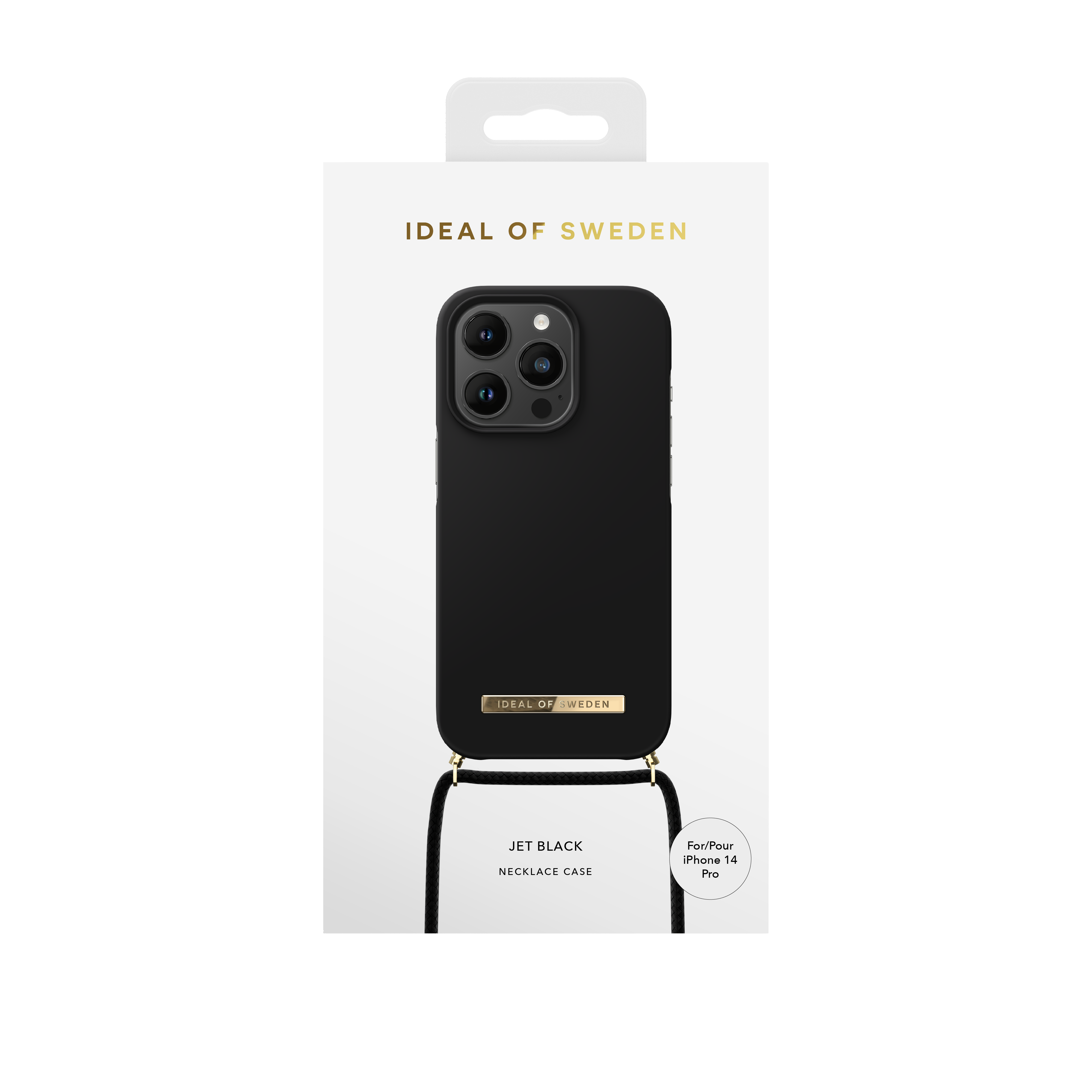 Coque Ordinary Necklace iPhone 14 Pro Jet Black