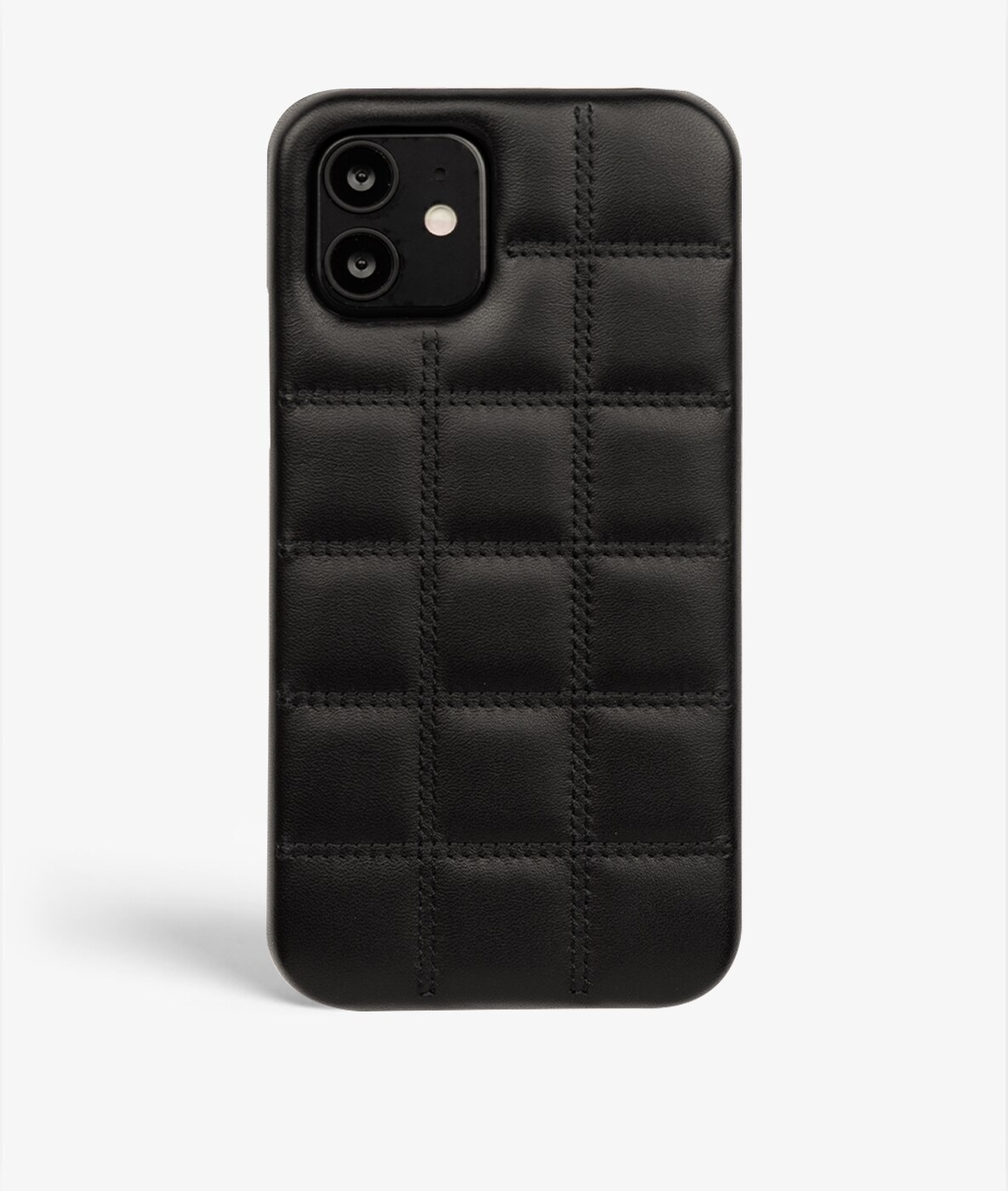 Coque iPhone 12/iPhone 12 Pro Padded Black