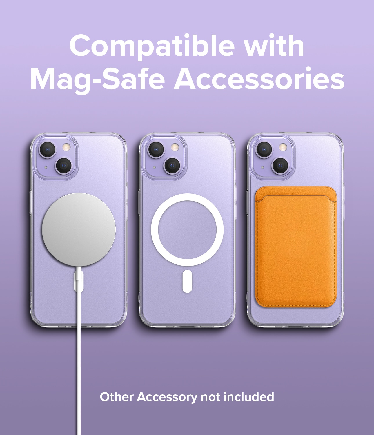 Coque Fusion Magnetic iPhone 13 Mini Matte Clear