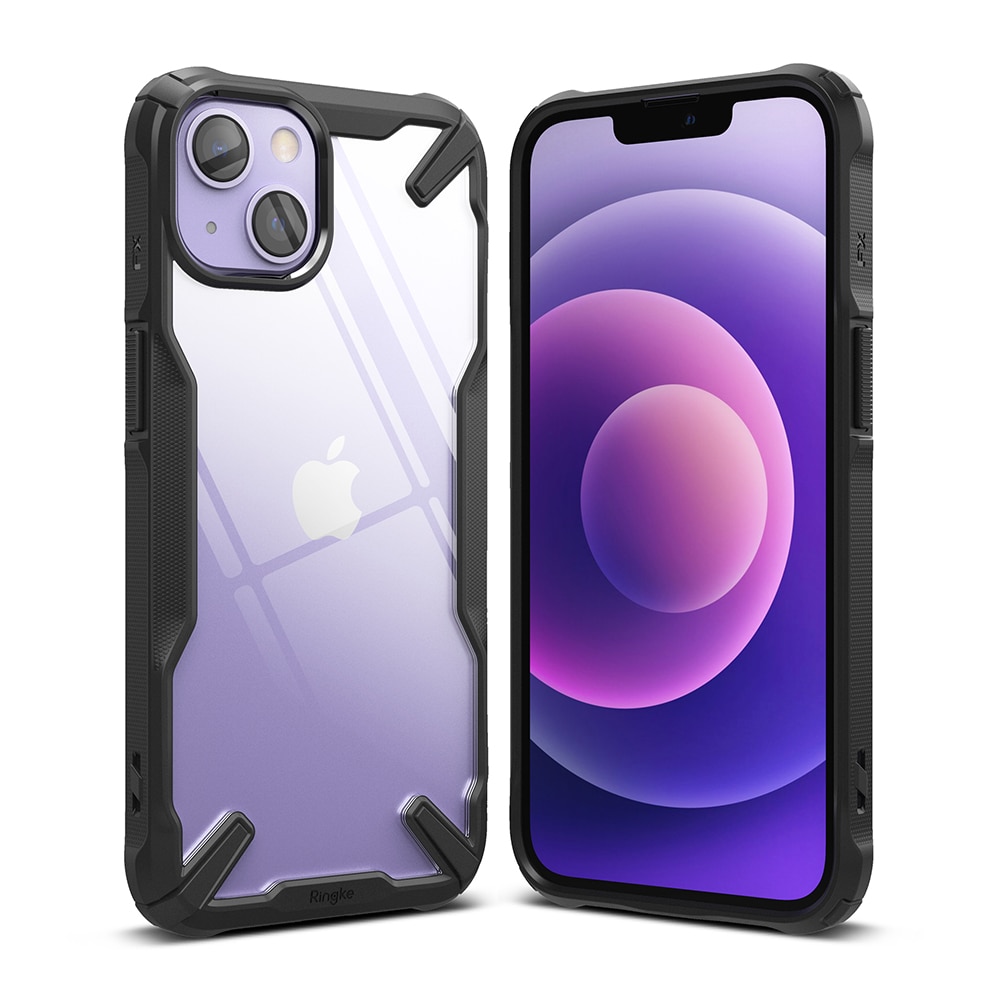 Coque Fusion X iPhone 13, Noir