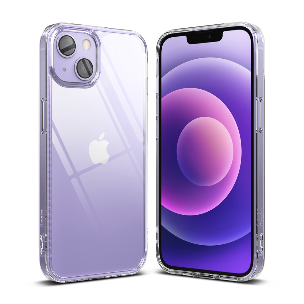 Coque Fusion iPhone 13, Transparent