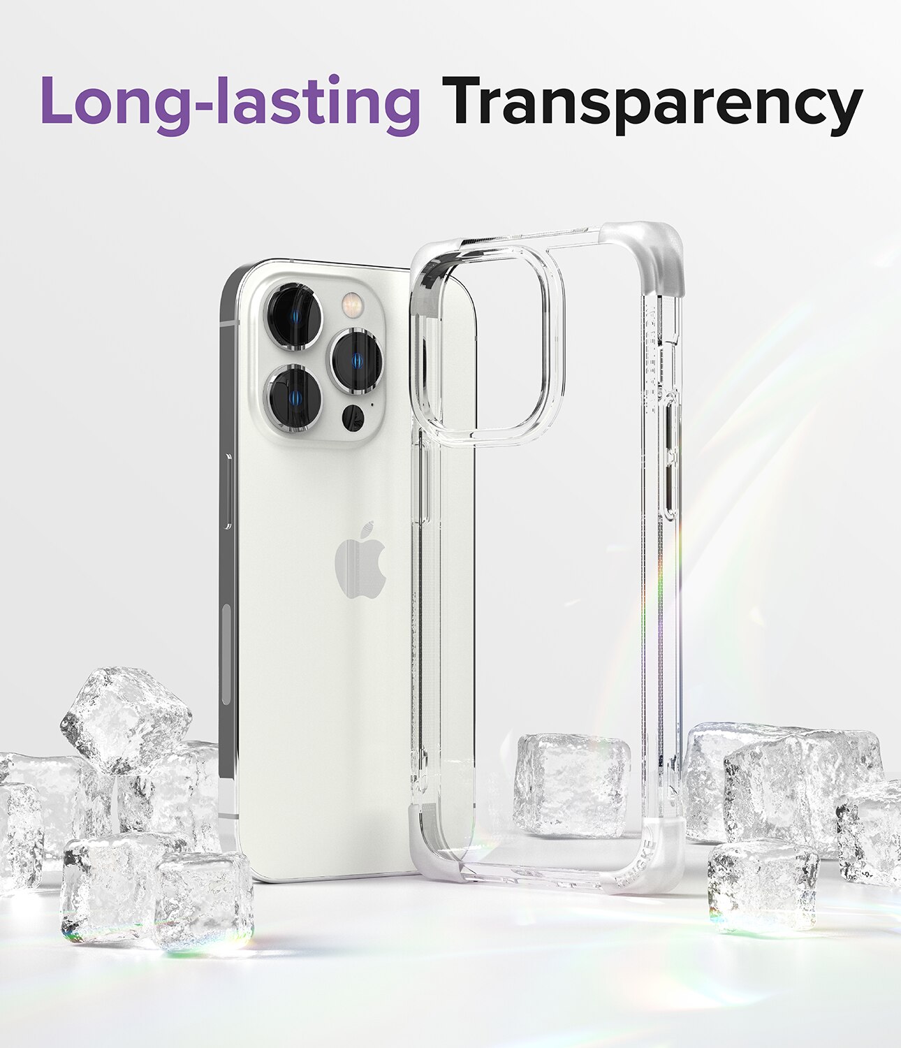 Coque Fusion Bumper iPhone 14 Pro Clear