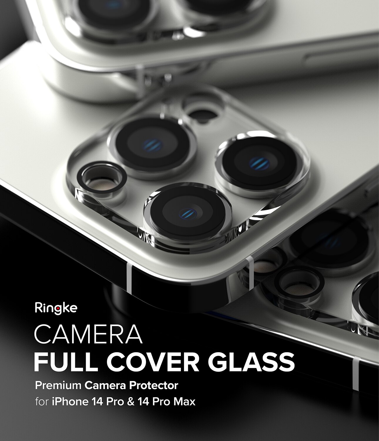 Camera Protector Glass (2 pièces) iPhone 14 Pro Max Transparent