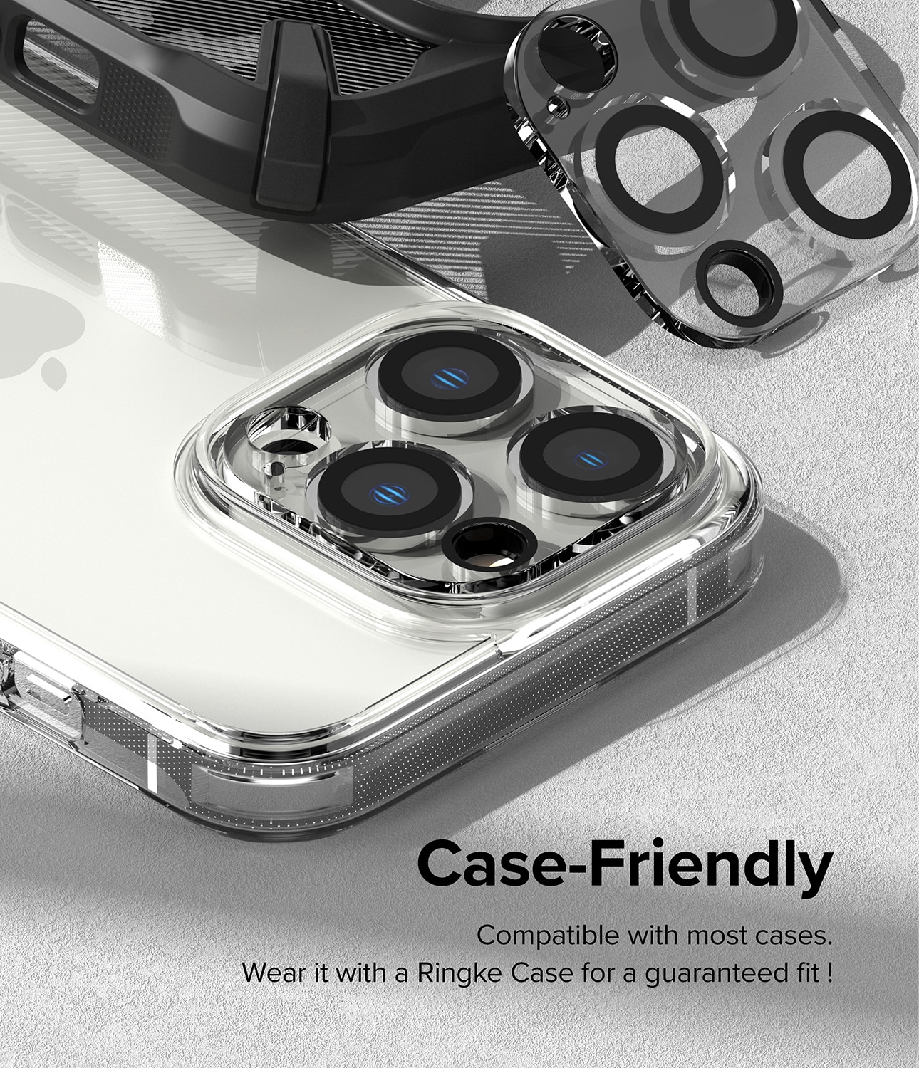 Camera Protector Glass (2 pièces) iPhone 14 Pro Max Transparent