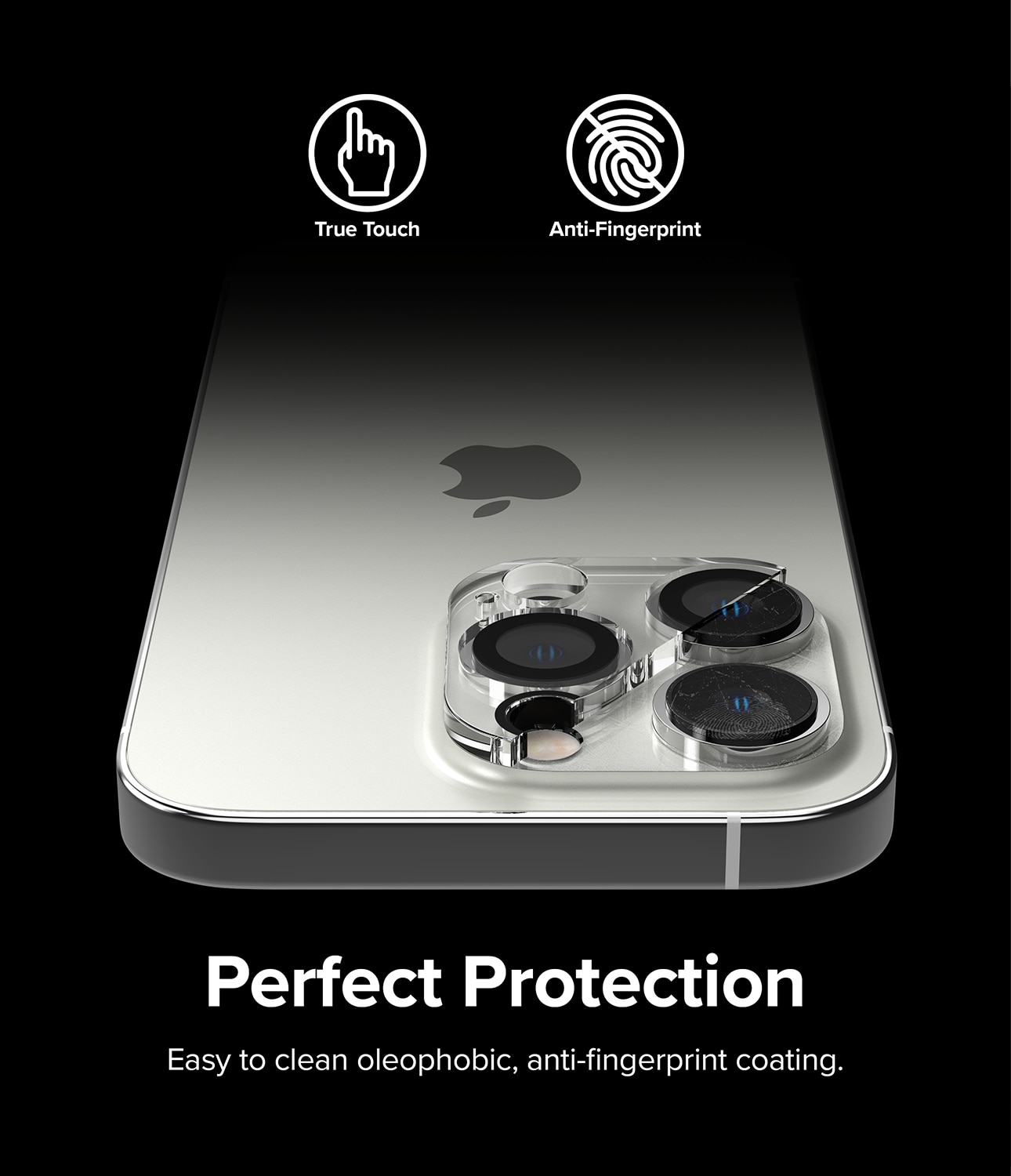 Camera Protector Glass (2 pièces) iPhone 14 Pro Max Transparent