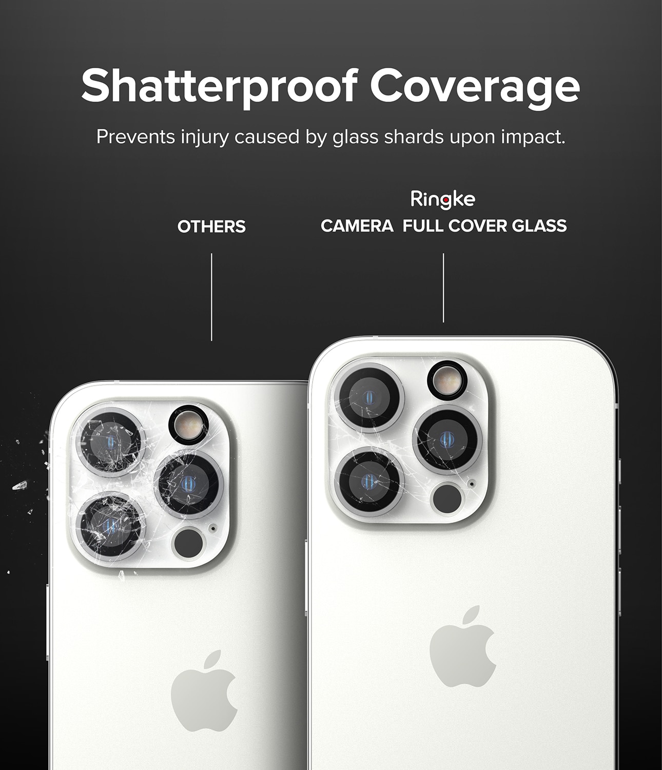 Camera Protector Glass (2 pièces) iPhone 14 Pro Transparent