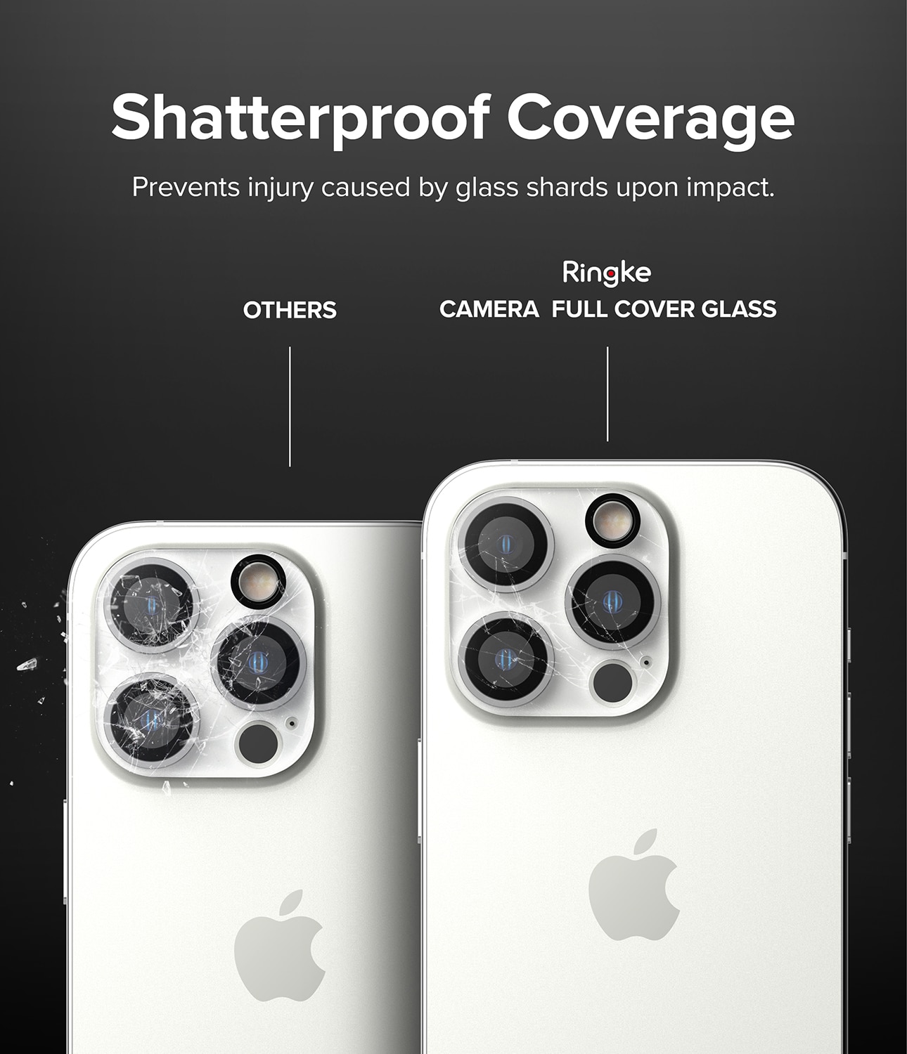 Camera Protector Glass (2 pièces) iPhone 14 Pro Max Transparent