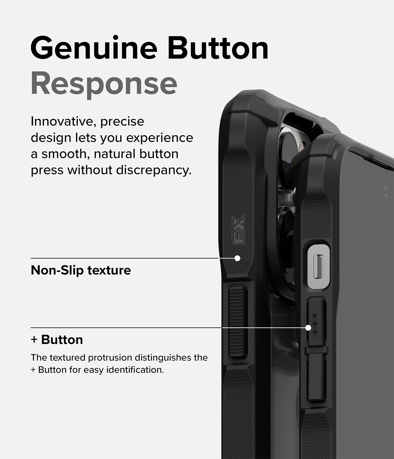 Coque Fusion X iPhone 14 Pro Noir