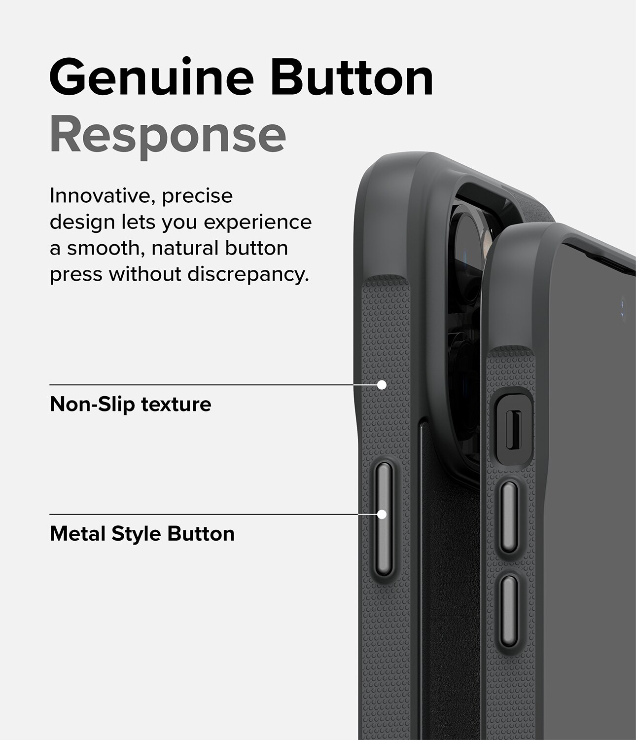 Coque Onyx iPhone 14 Pro, Gris