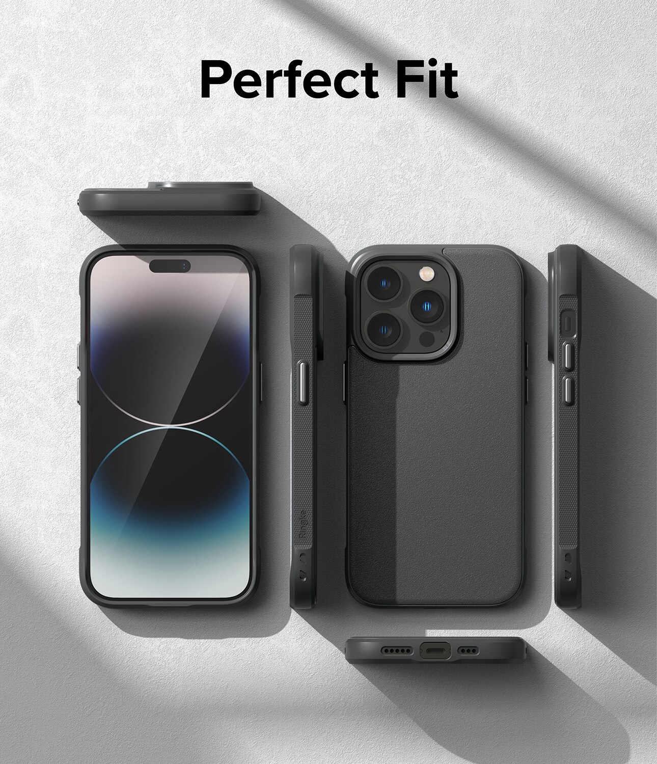 Coque Onyx iPhone 14 Pro, Gris