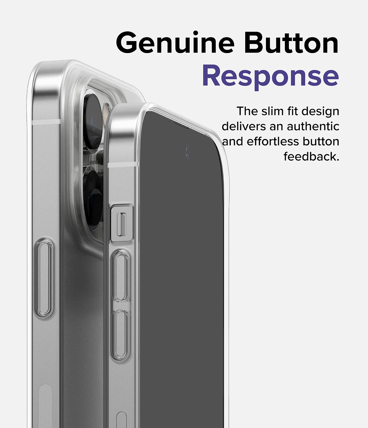 Coque Slim iPhone 14 Pro Matte Clear