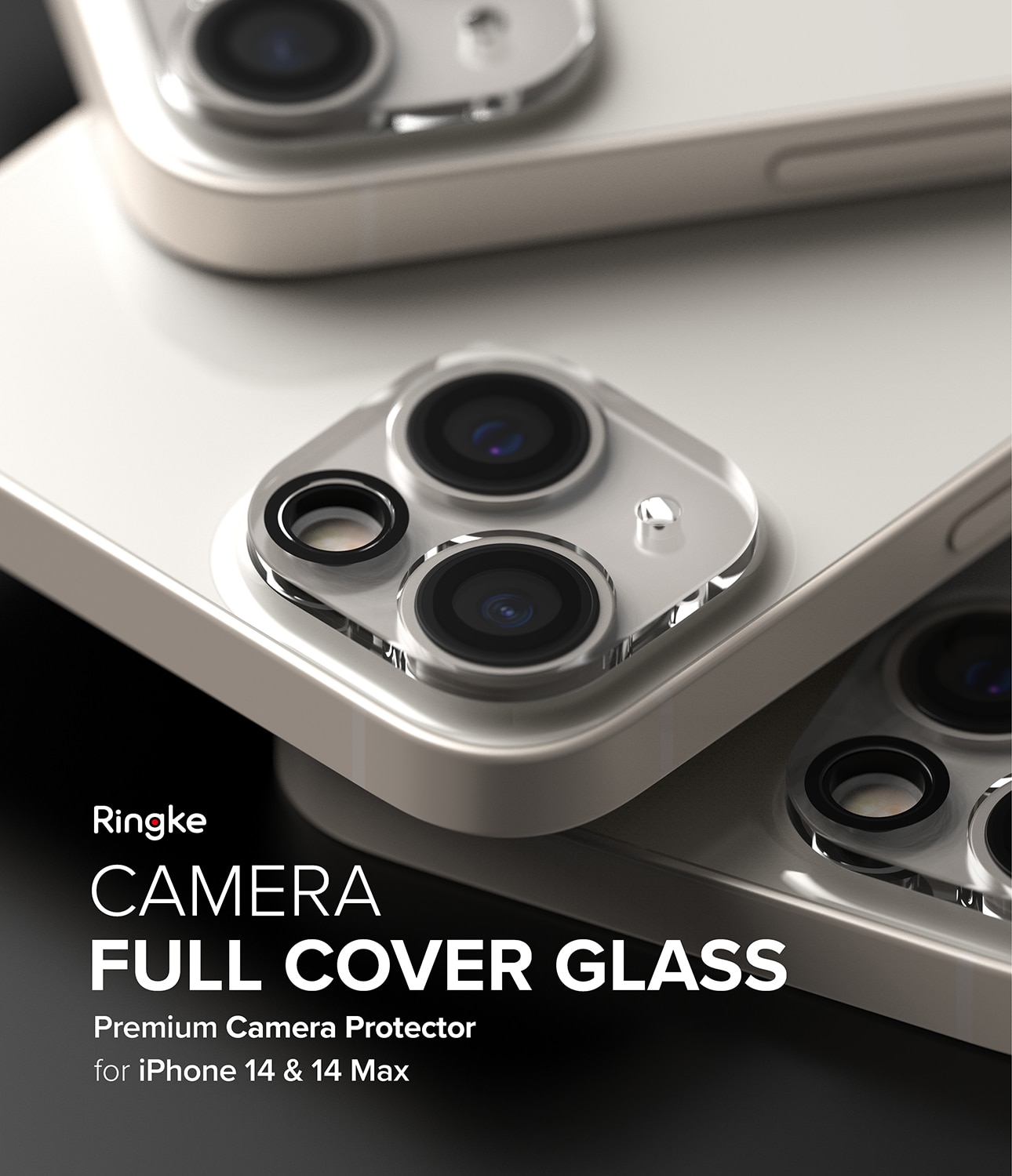 Camera Protector Glass (2 pièces) iPhone 14 Transparent