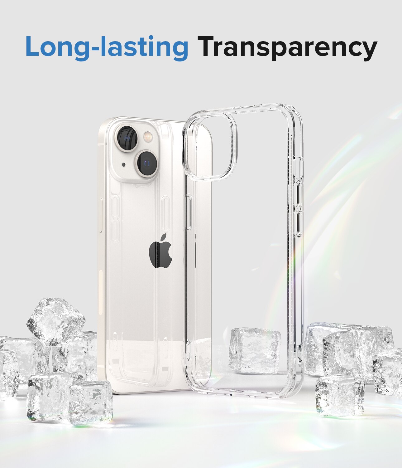 Coque Fusion iPhone 14 Plus Transparent