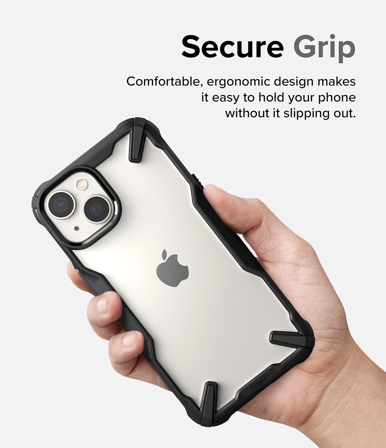 Coque Fusion X iPhone 14 Plus, Noir