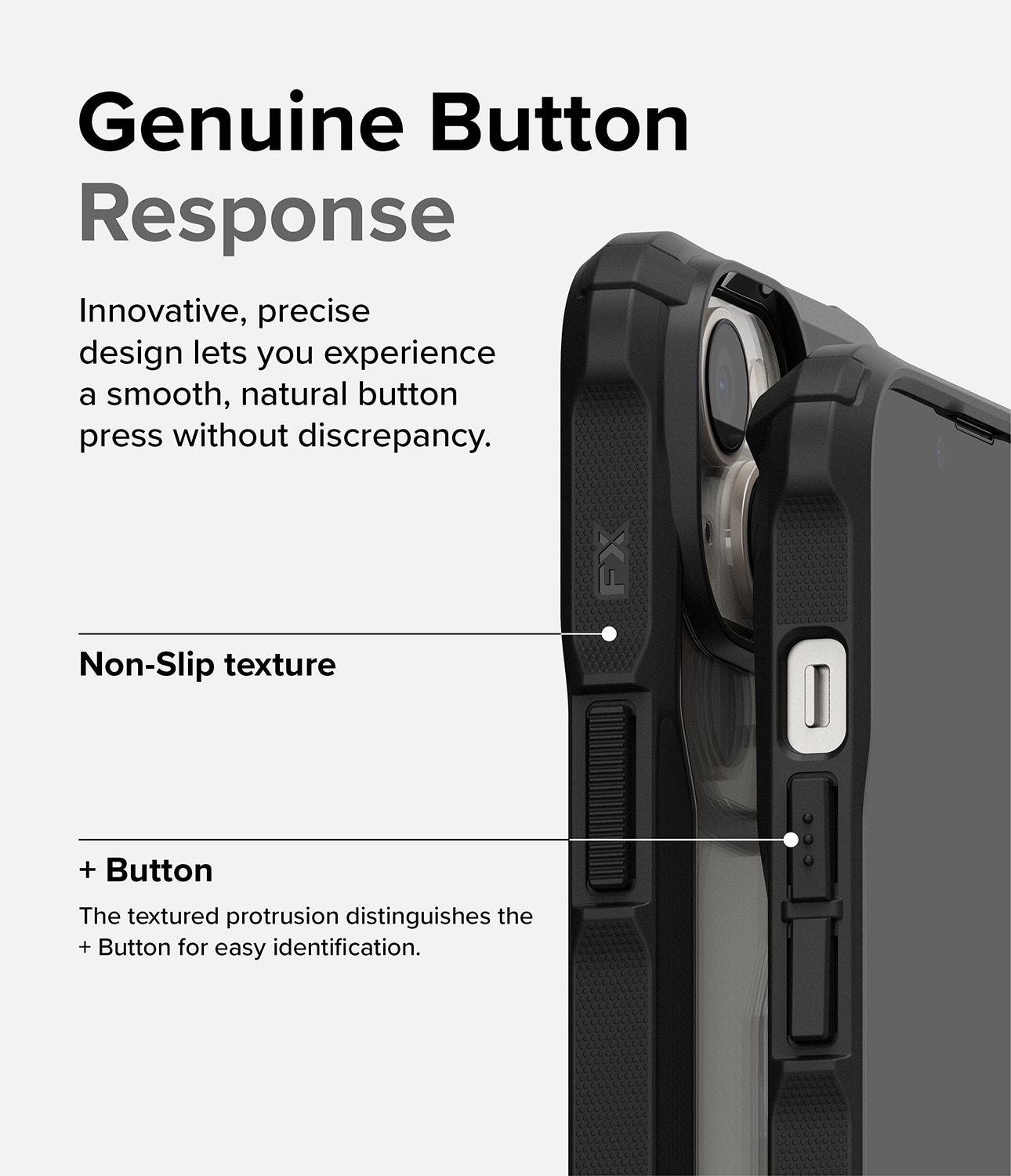 Coque Fusion X iPhone 14 Noir