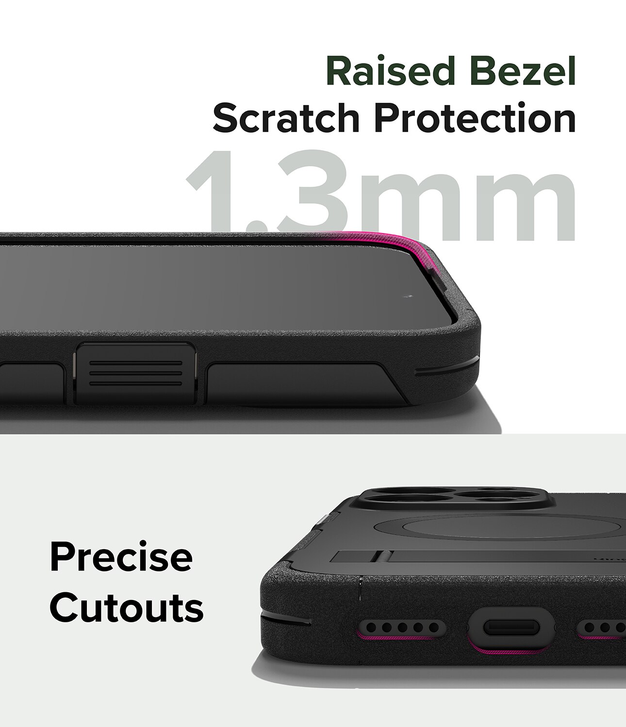 Alles Magnetic Coque iPhone 15 Pro Max, noir