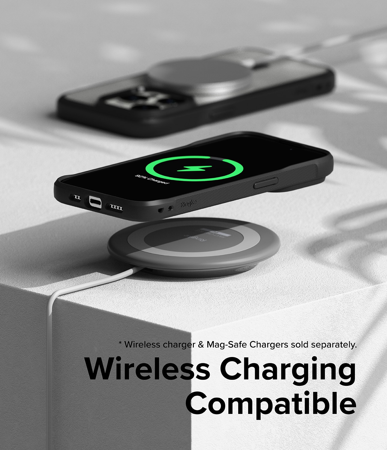 Coque Fusion Bold Magnetic MagSafe iPhone 15 Pro Max, Matte Black