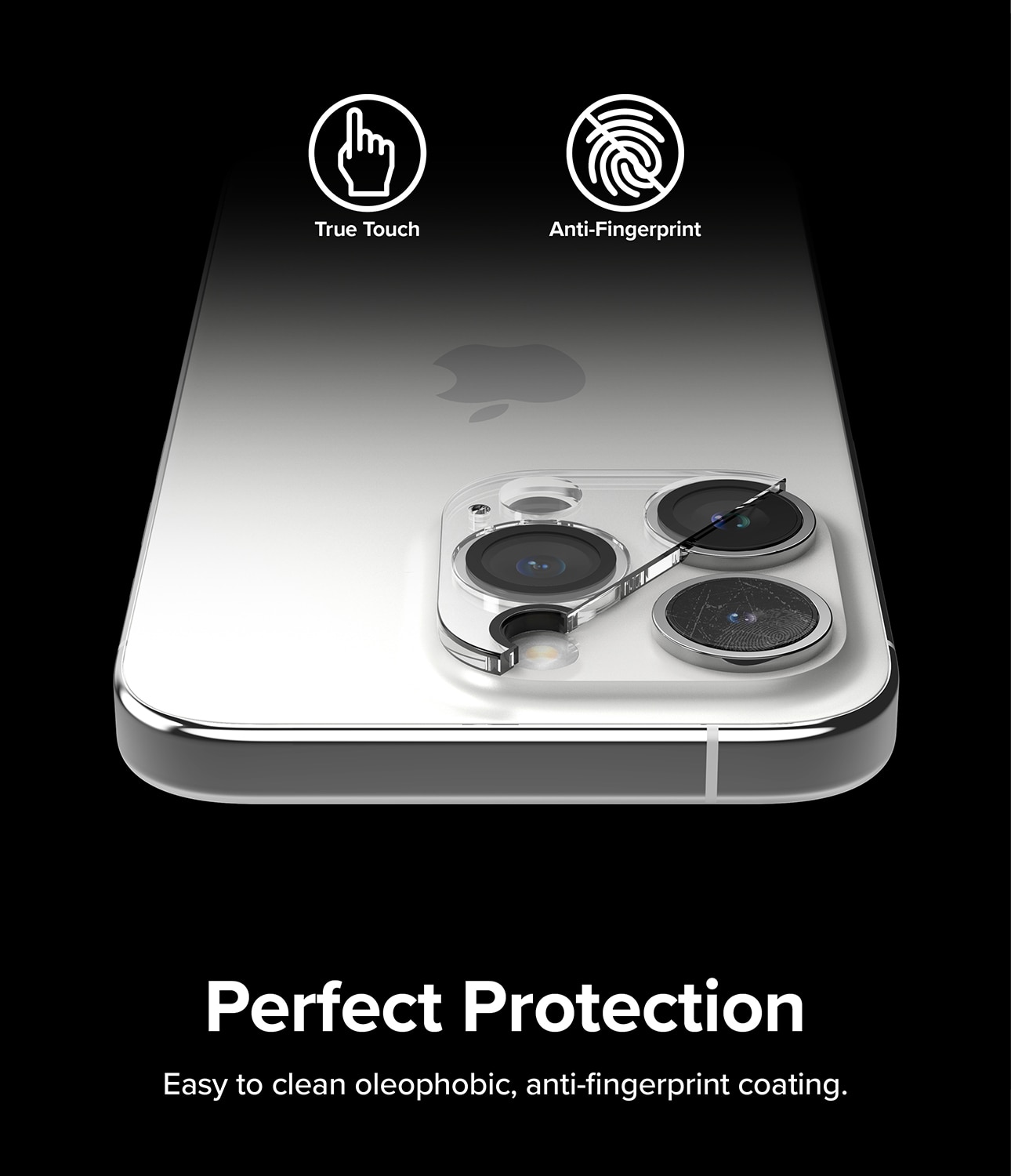 Camera Protector Glass (2 pièces) iPhone 15 Pro Max Transparent