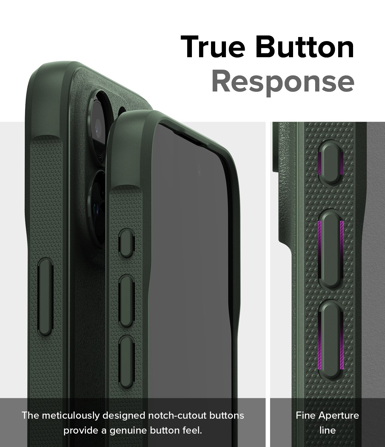 Coque Onyx Magnetic iPhone 15 Pro Max, Dark Green