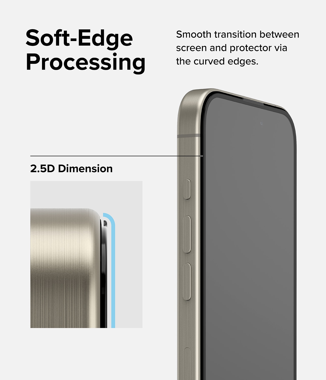 Easy Slide Glass (2 pièces) iPhone 15 Pro Max