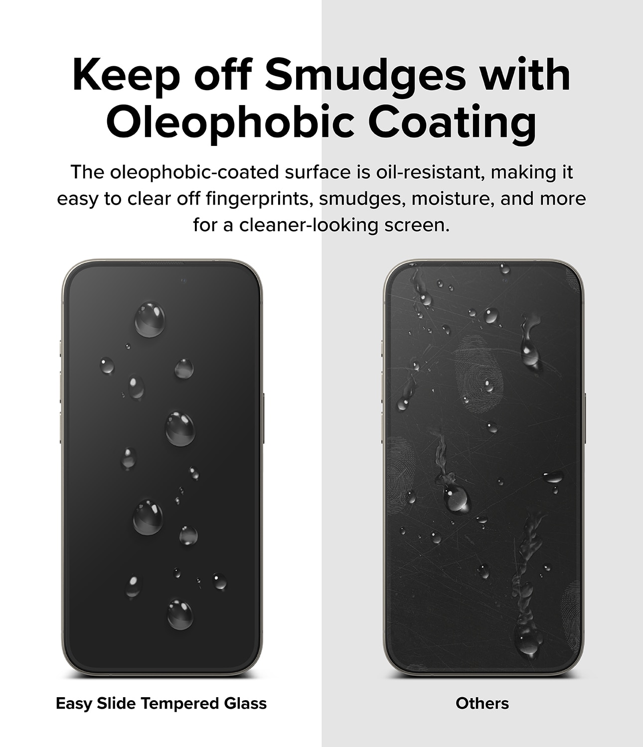 Easy Slide Glass (2 pièces) iPhone 15 Pro Max