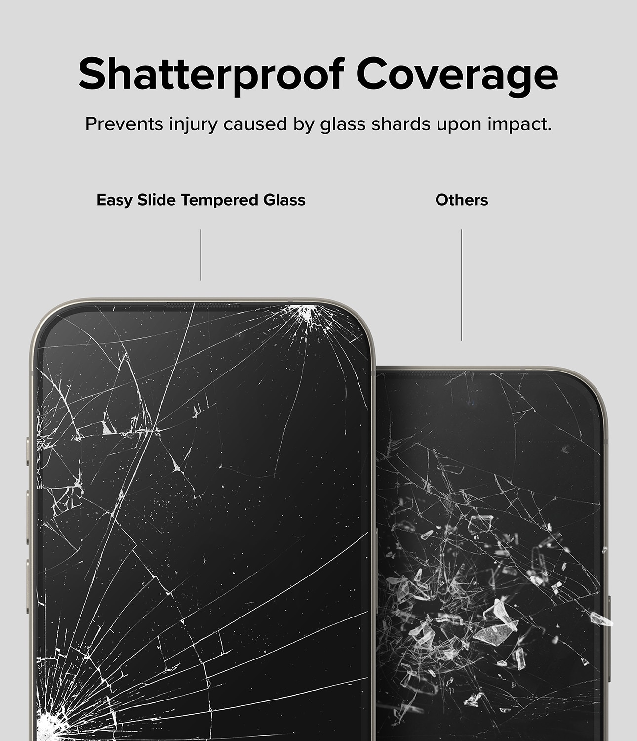 Easy Slide Glass (2 pièces) iPhone 15 Pro Max