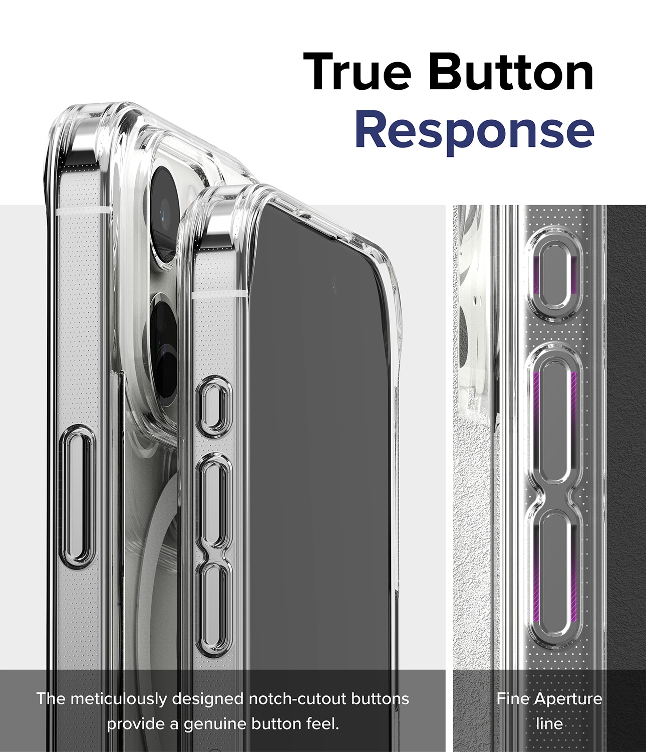 Coque Fusion Magnetic iPhone 15 Pro Transparent