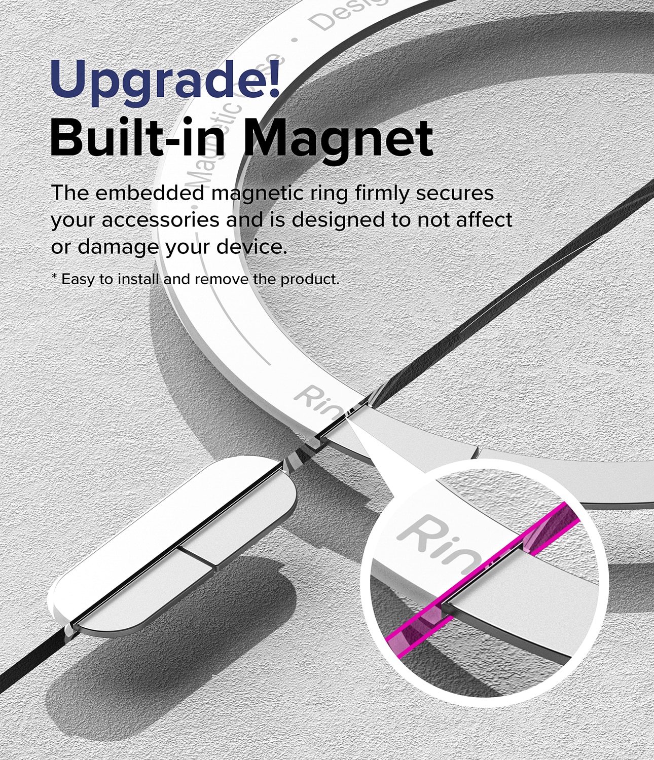 Coque Fusion Magnetic iPhone 15 Pro Transparent