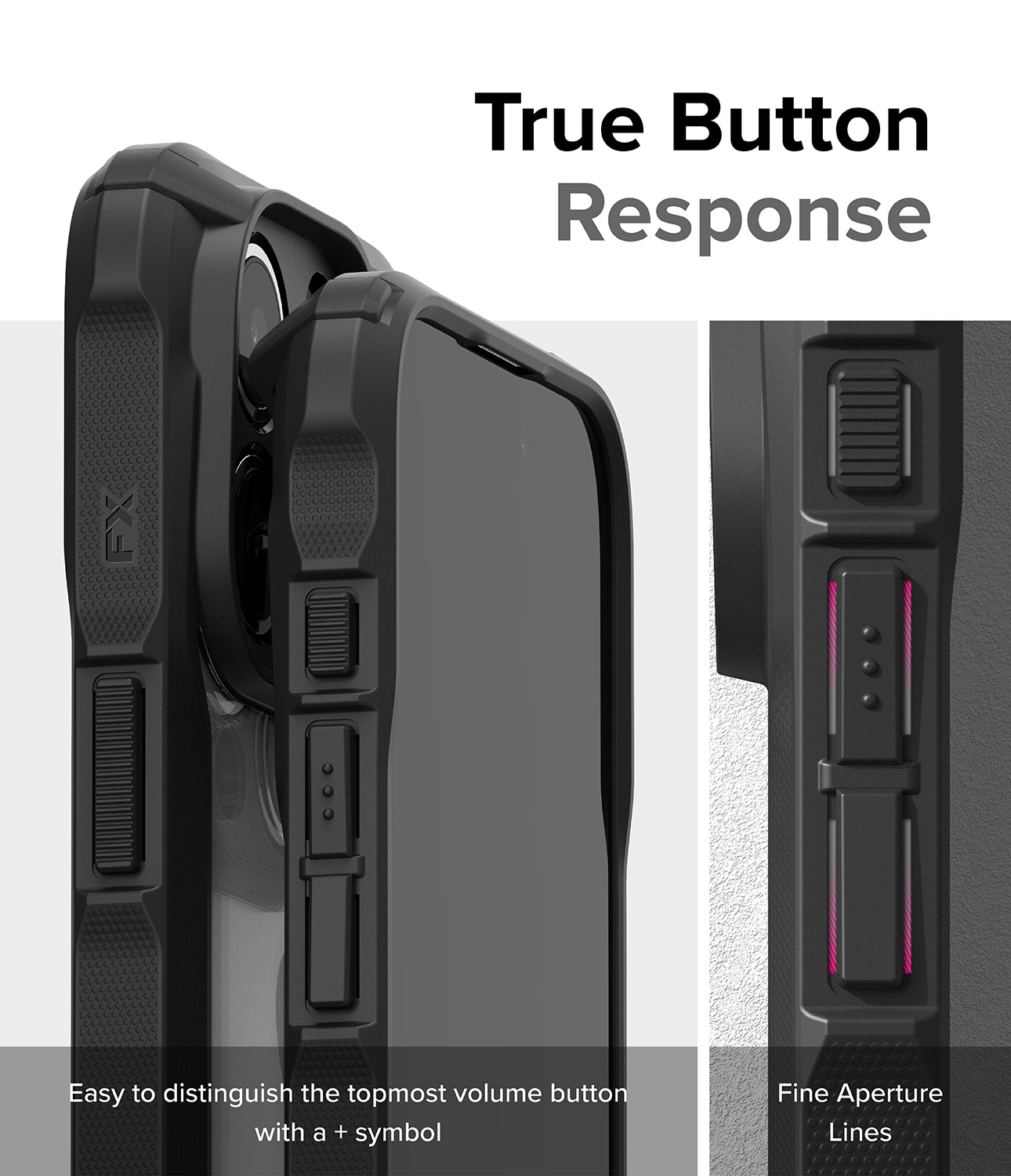 Coque Fusion X iPhone 15 Pro Max, Noir