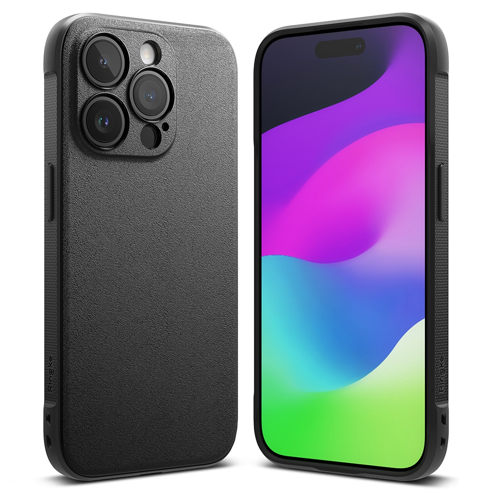 Coque Onyx iPhone 15 Pro, Black