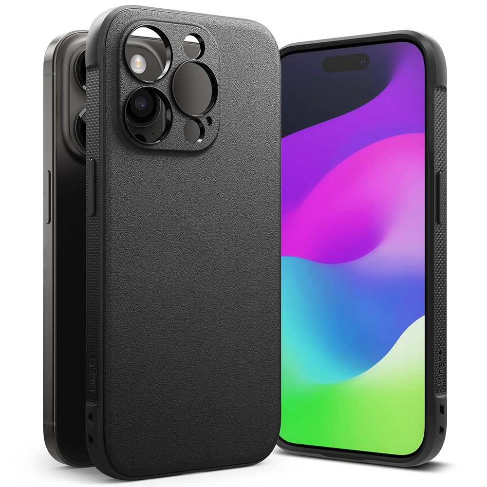 Coque Onyx iPhone 15 Pro, Black
