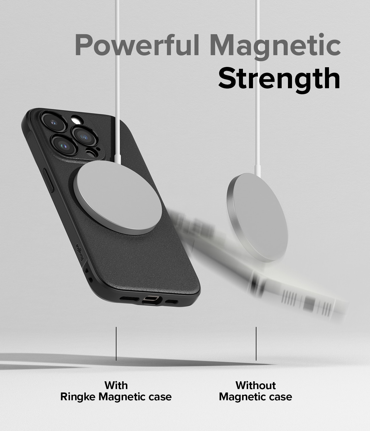 Coque Onyx Magnetic iPhone 15 Pro, Black