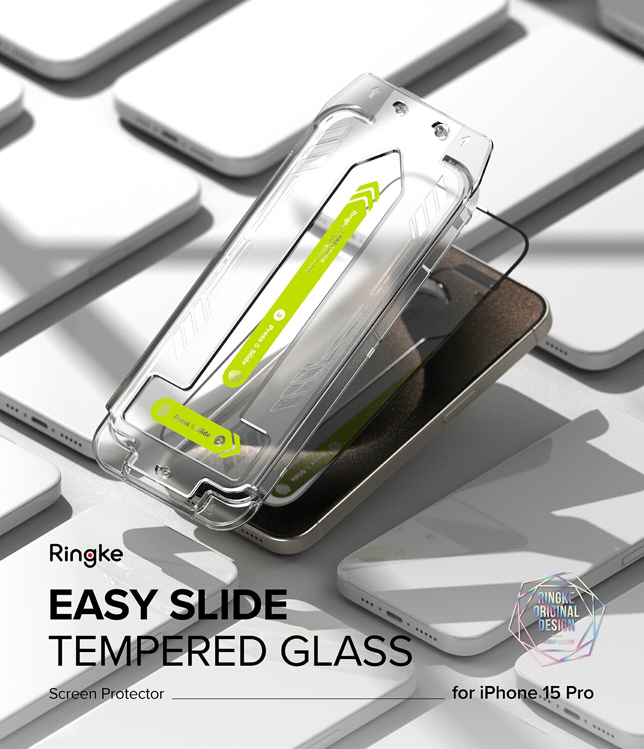 Easy Slide Glass (2 pièces) iPhone 15 Pro