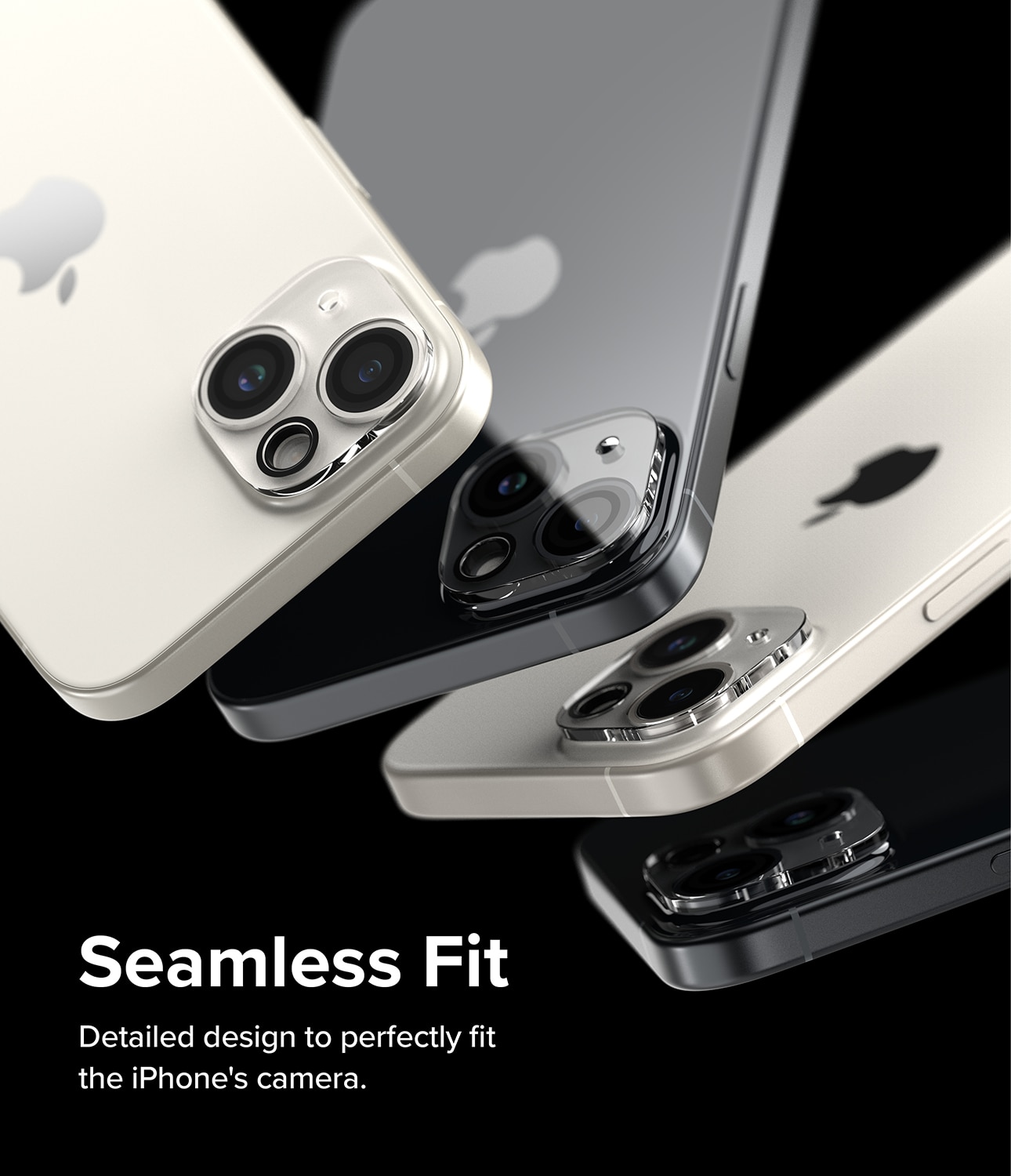 Camera Protector Glass (2 pièces) iPhone 15 Plus Transparent