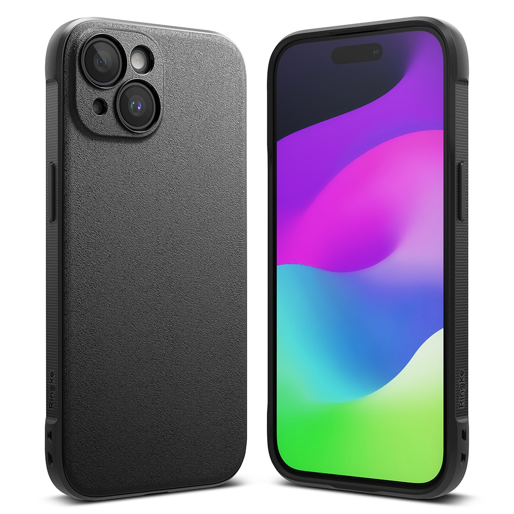 Coque Onyx iPhone 15, Black