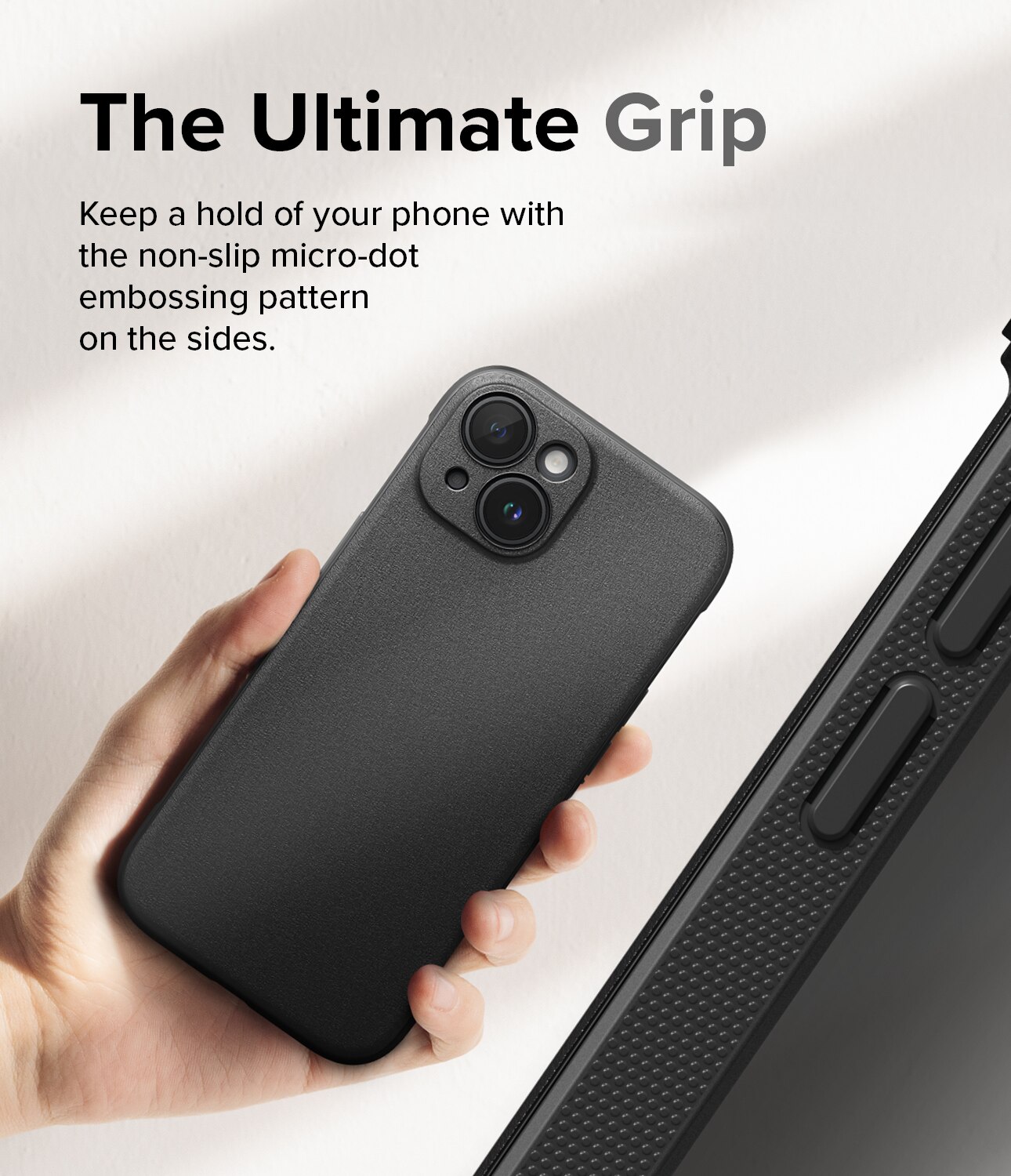 Coque Onyx iPhone 15, Black