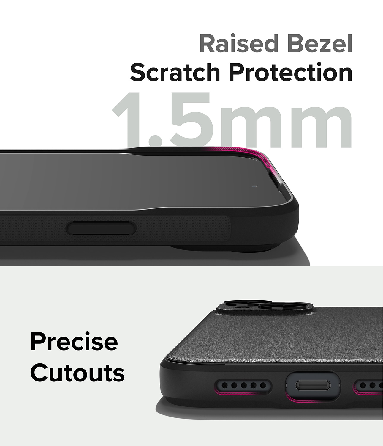 Coque Onyx iPhone 15, Black