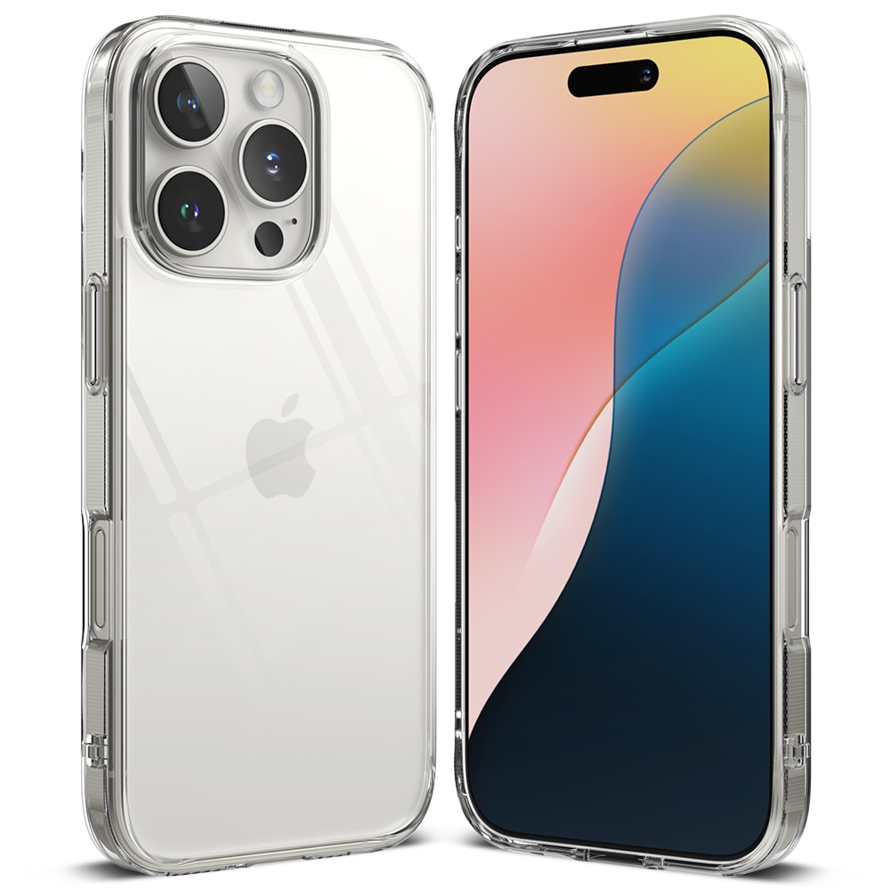 Coque Fusion iPhone 16 Pro, Transparent