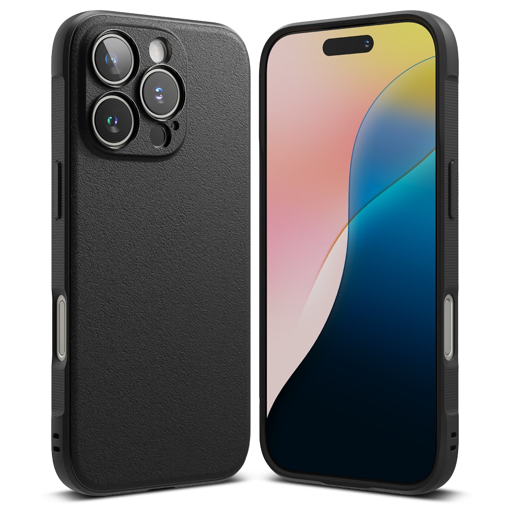 Coque Onyx iPhone 16 Pro, Black
