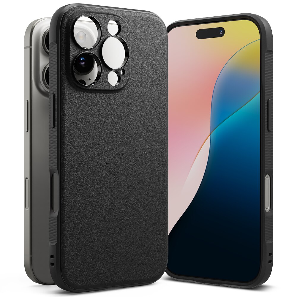 Coque Onyx iPhone 16 Pro, Black
