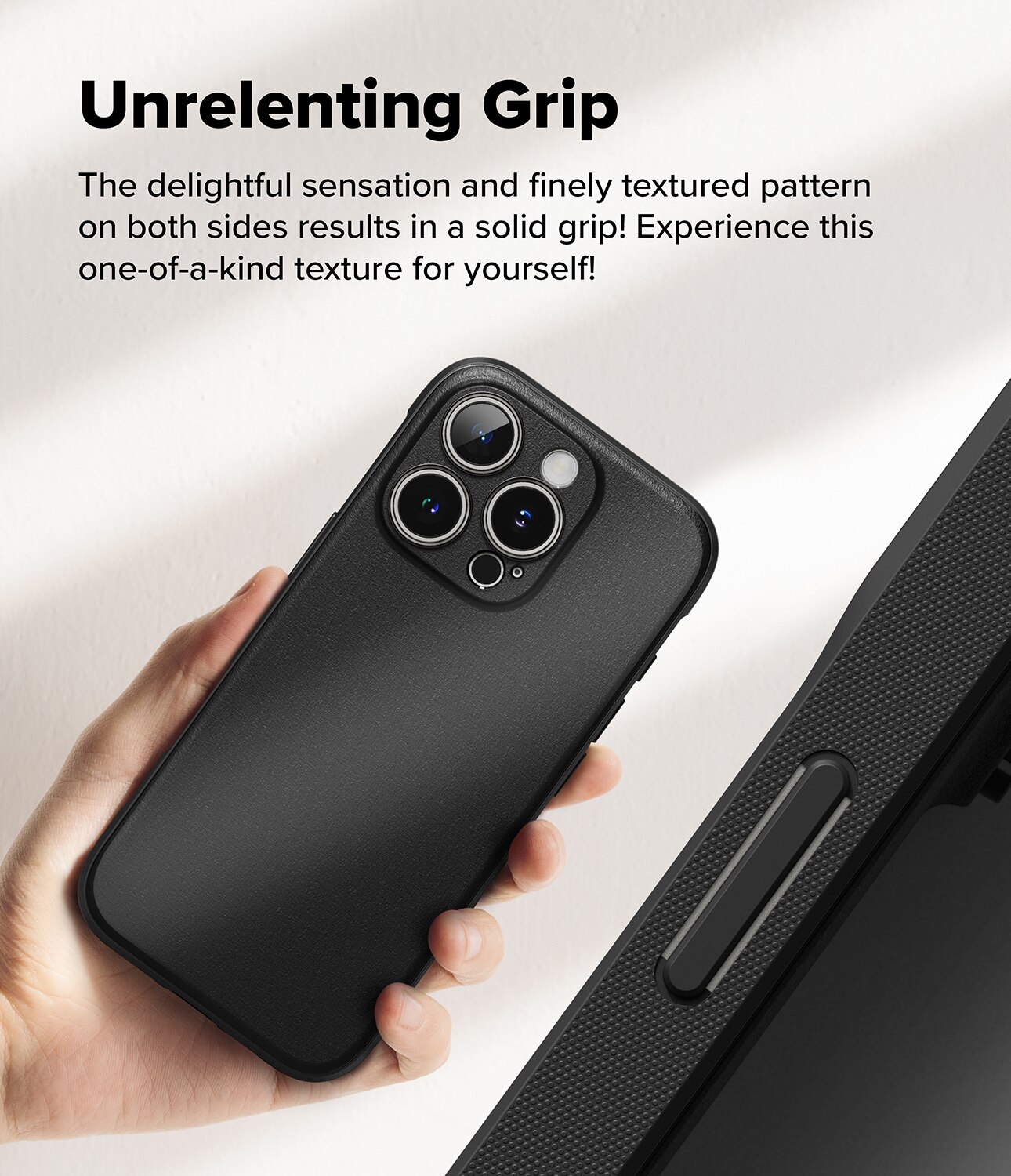 Coque Onyx iPhone 16 Pro, Black
