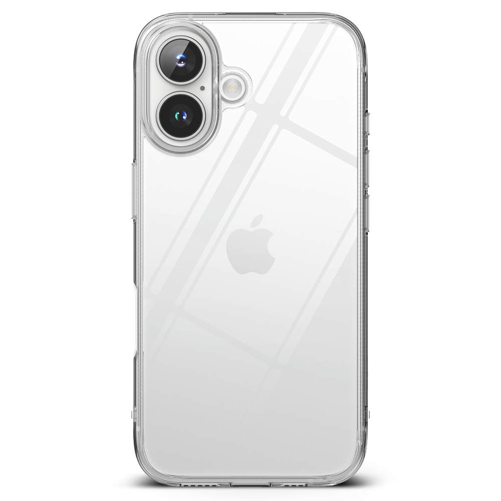 Coque Fusion iPhone 16, Transparent