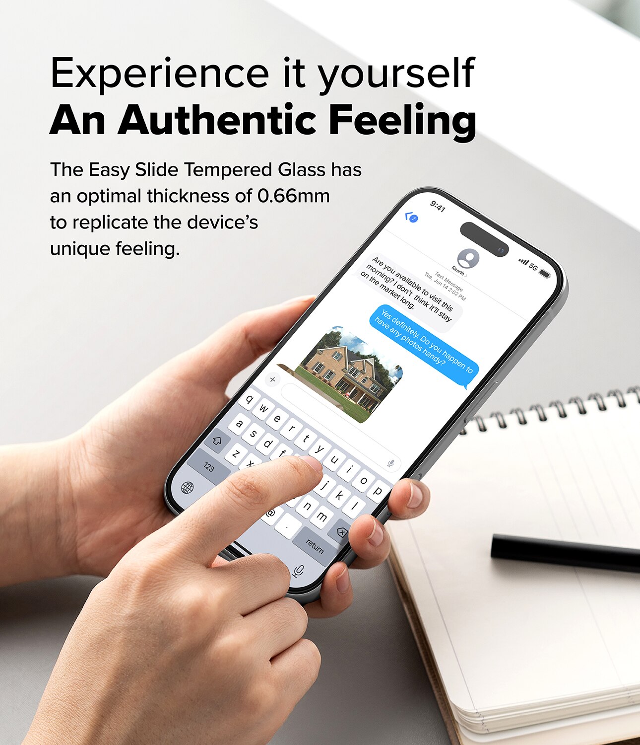 Easy Slide Glass (2 pièces) iPhone 15