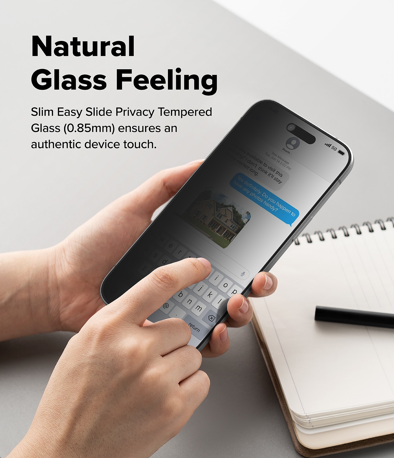 Easy Slide Privacy Glass (2 pièces) iPhone 17 Air