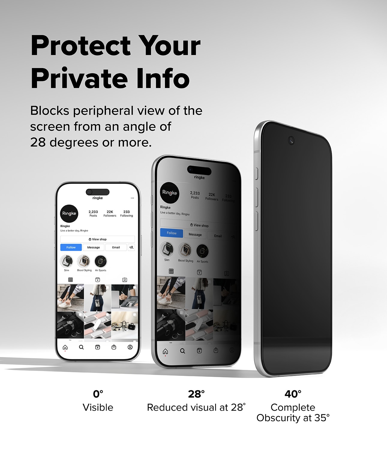 Easy Slide Privacy Glass (2 pièces) iPhone 17 Air