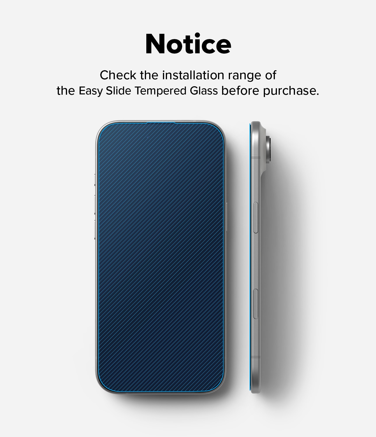 Easy Slide Glass (2 pièces) iPhone 17 Air