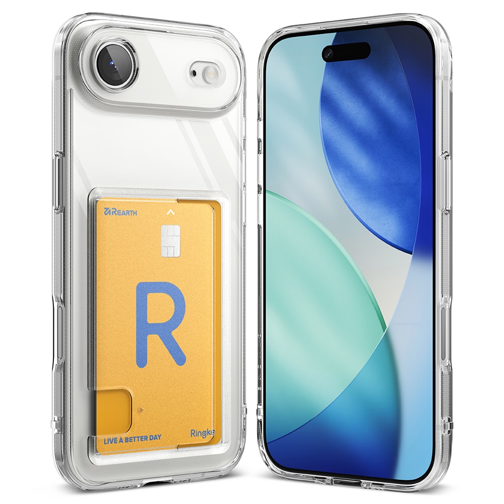 Coque Fusion Card iPhone 17 Air, Transparent